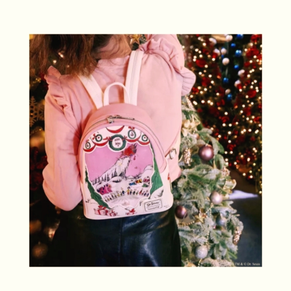 Loungefly Dr.Suess LENTICULAR Scene Mini BackPack